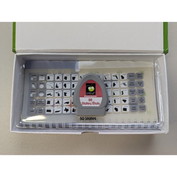 New Cricut Cartridge 50 States 29-0394 America Capitols Flags Paper Crafting - Picture 5 of 5